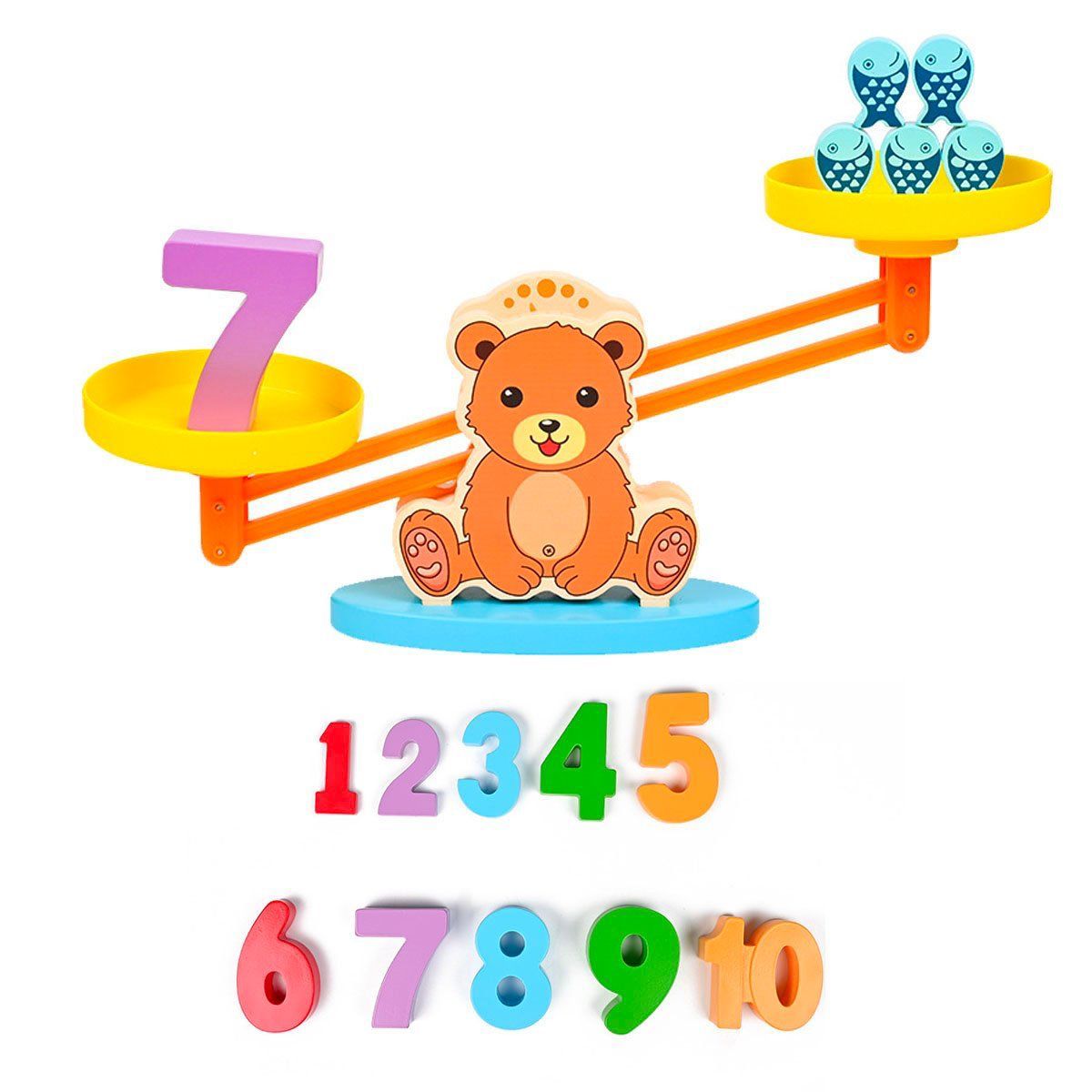 Miniatura 2 de Juego balanza aprendizaje matematico